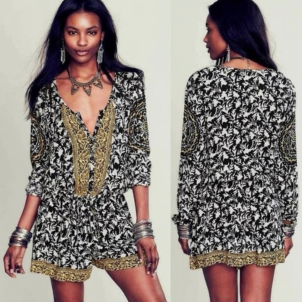Free People l Resort Romper XS